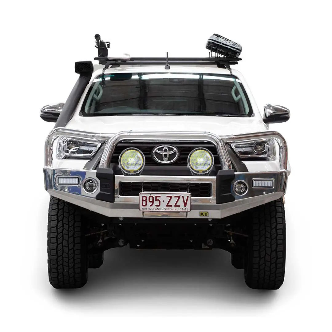 TJM SIGNATURE BULL BAR POLISHED ALLOY