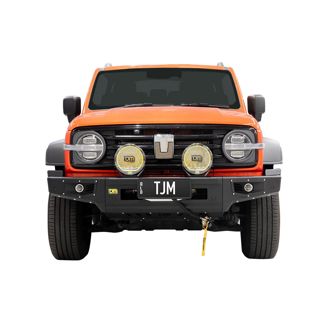 TJM COVERT BULL BAR BLACK ALLOY