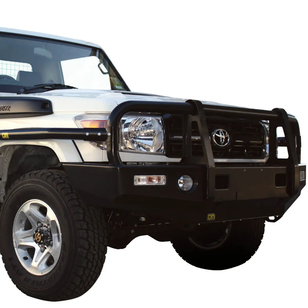 TJM OUTBACK BULL BAR STEEL BLACK