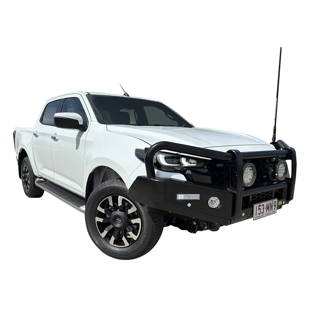 TJM OUTBACK BULL BAR BLACK STEEL