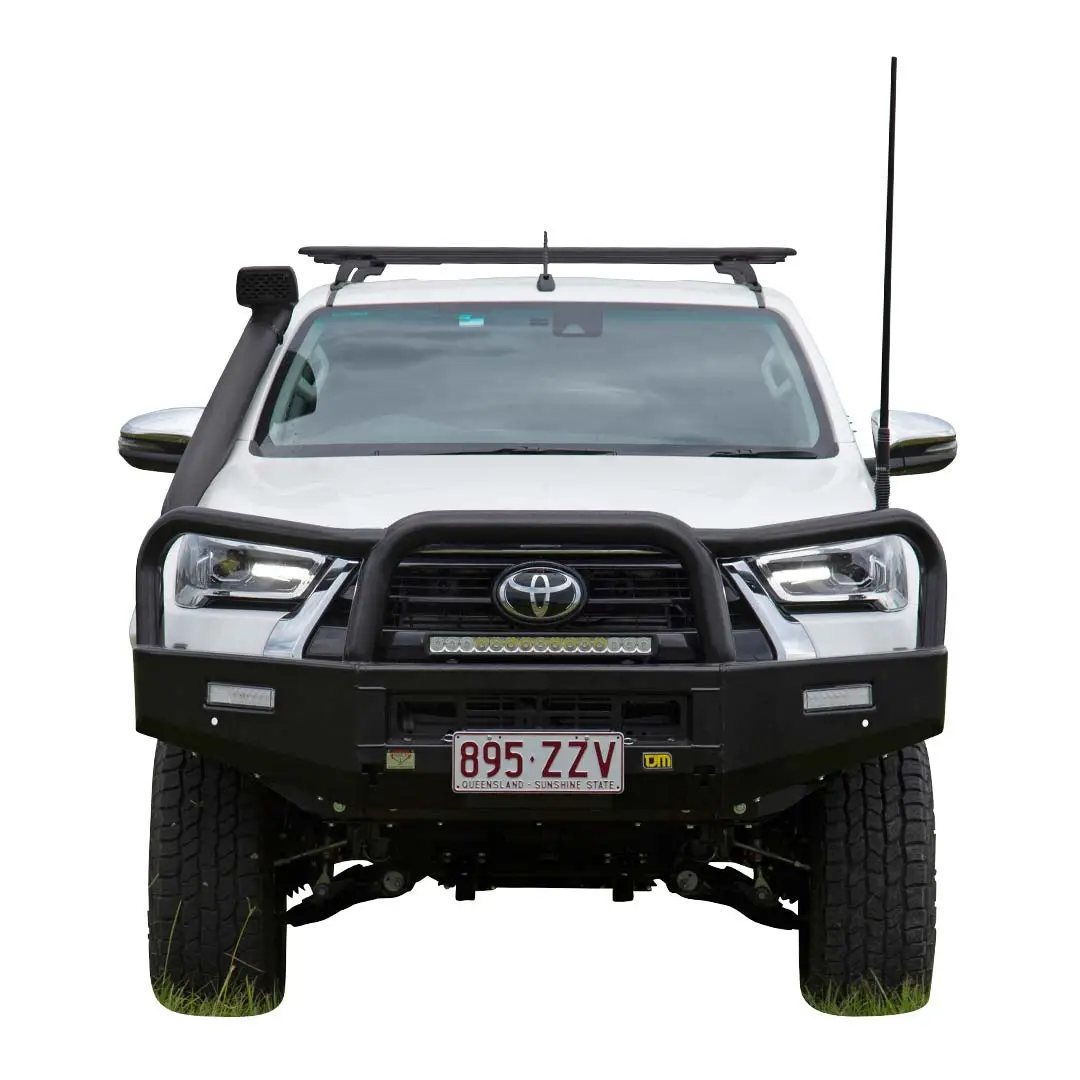 TJM TRADESMAN BULL BAR BLACK STEEL