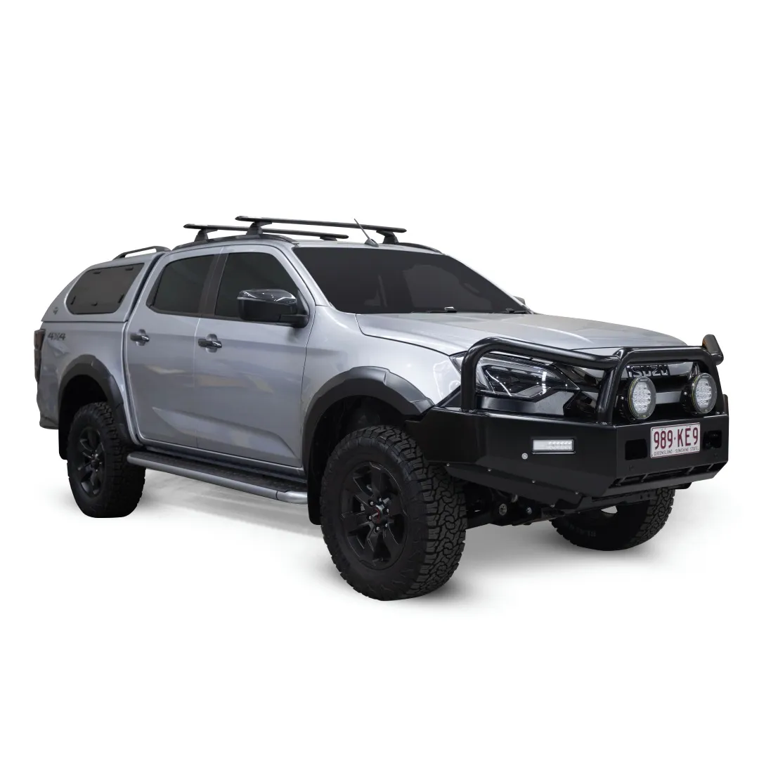 TJM TRADESMAN BULL BAR BLACK STEEL