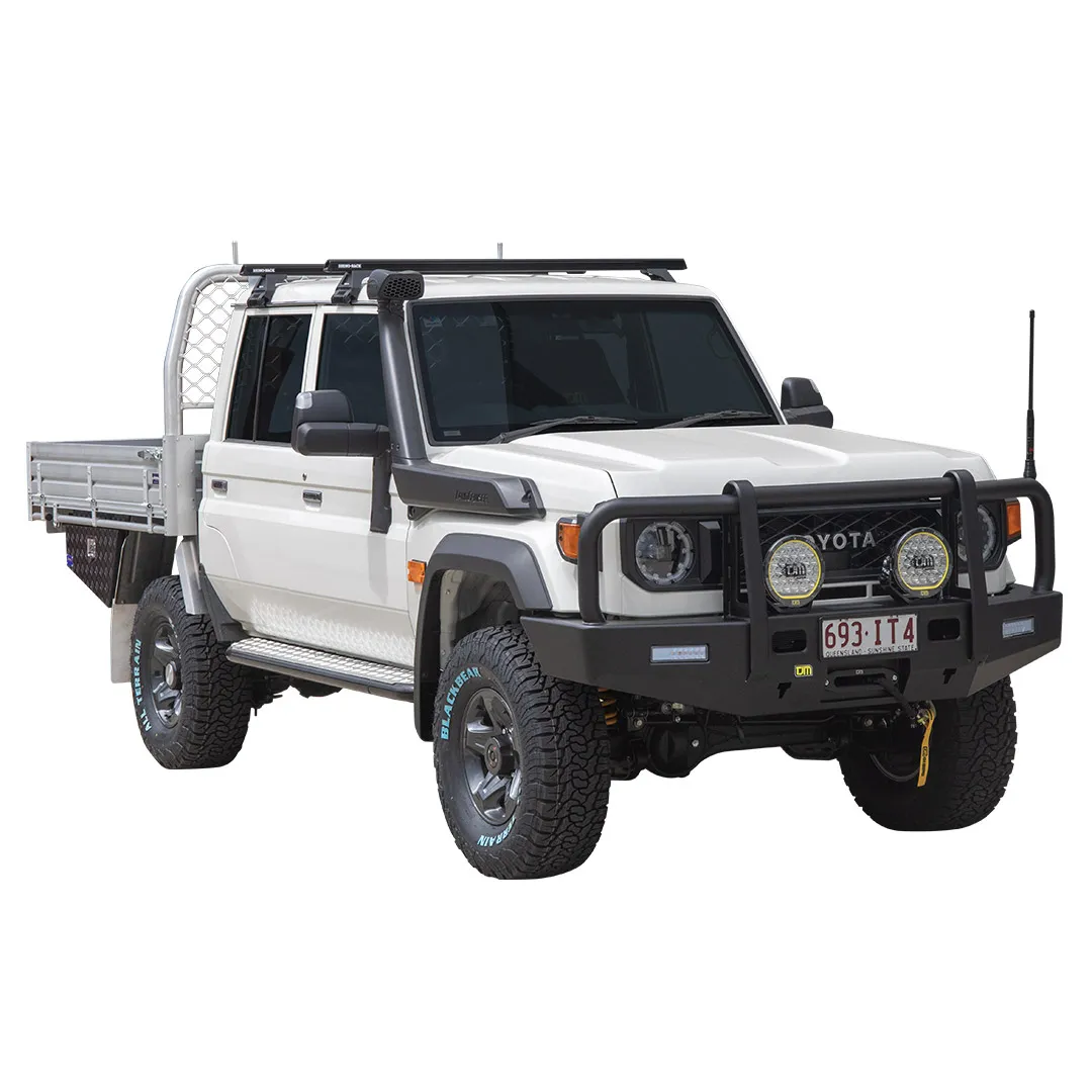 TJM TRADESMAN BULL BAR BLACK STEEL