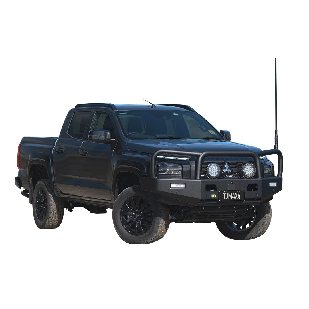 TJM TRADESMAN BULL BAR BLACK STEEL
