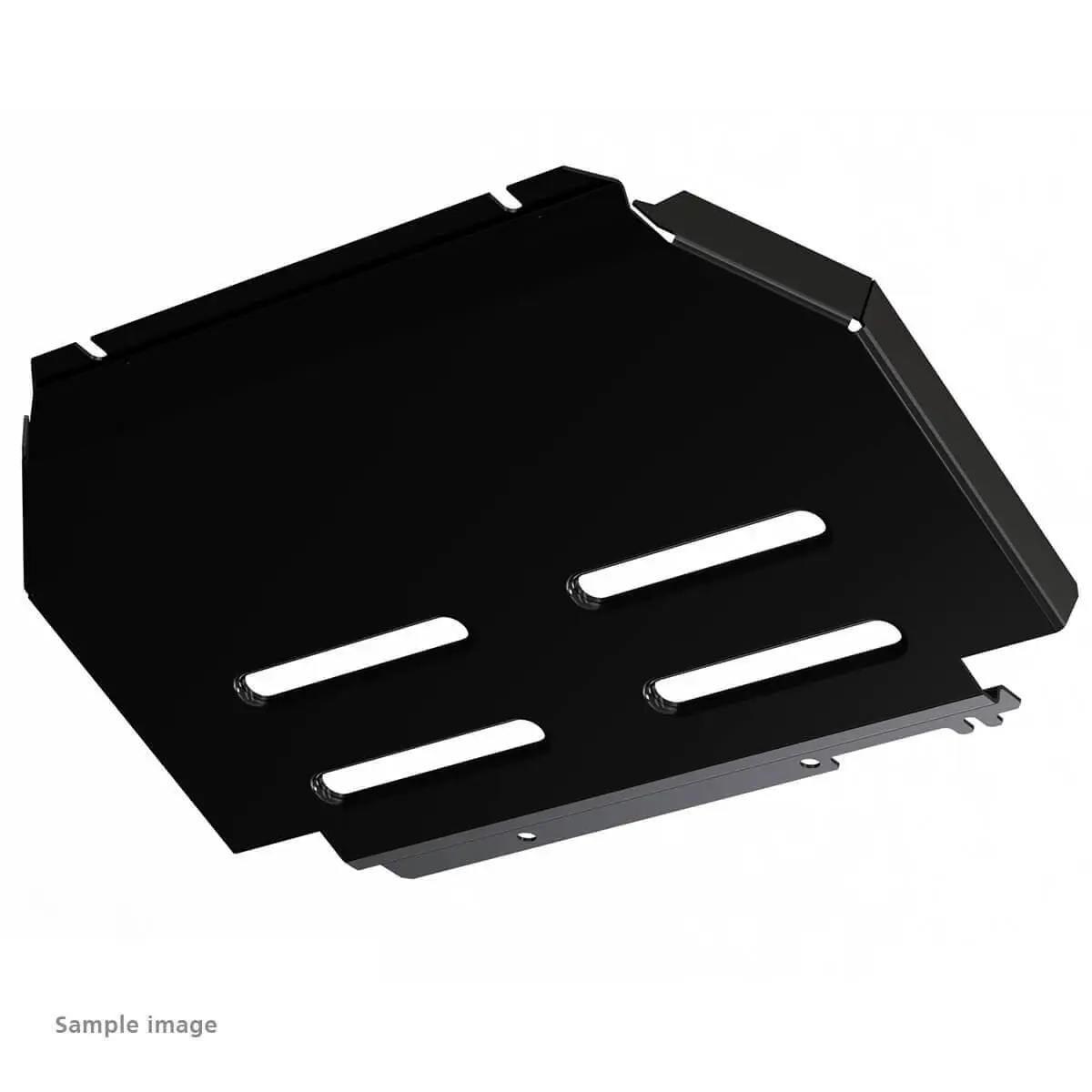 TJM UNDERBODY GUARD FRONT STEEL BLACK