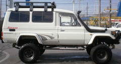 FLARE REAR DELUXE FIBREGLASS Gel Coat - requires Painting