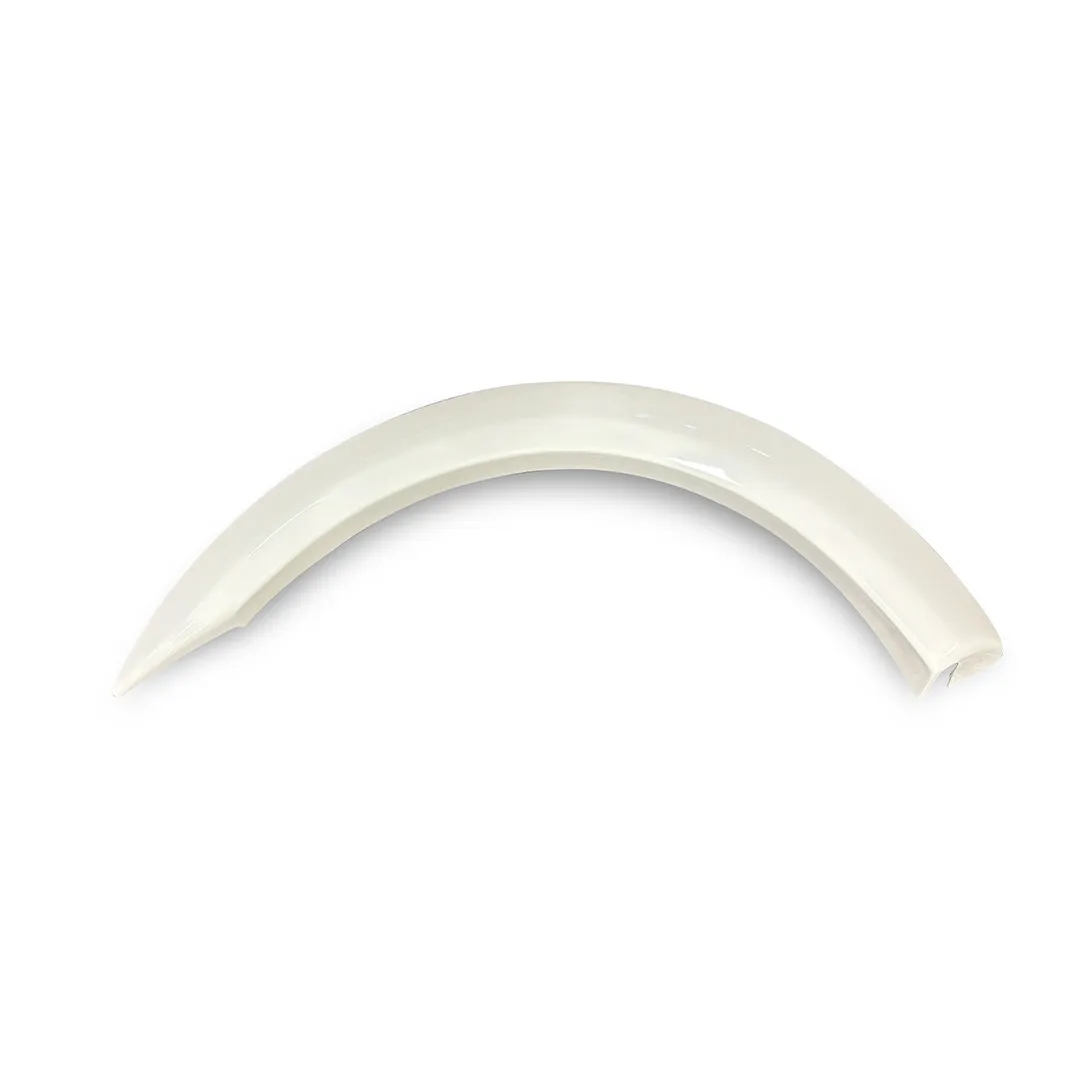 FLARE FRONT DELUXE FIBREGLASS WHITE PAIR