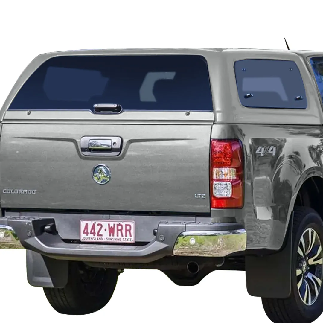 AEROKLAS STYLISH CANOPY L/L EXTRA CAB SATIN STL GREY GYM