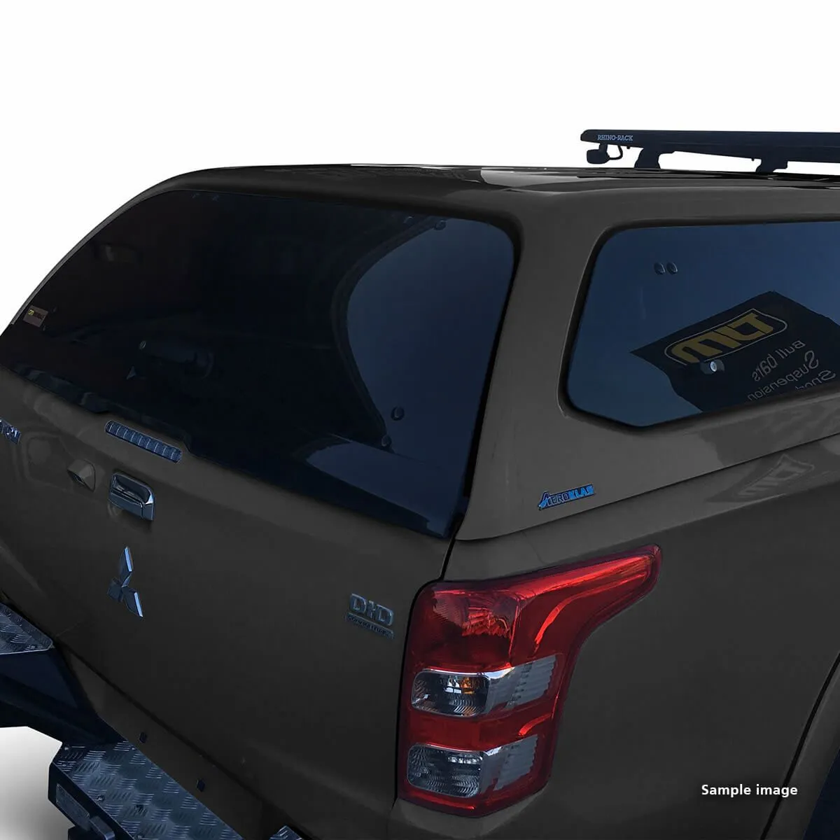 AEROKLAS STYLISH CANOPY LHL RHS D/C PITCH BLACK X37