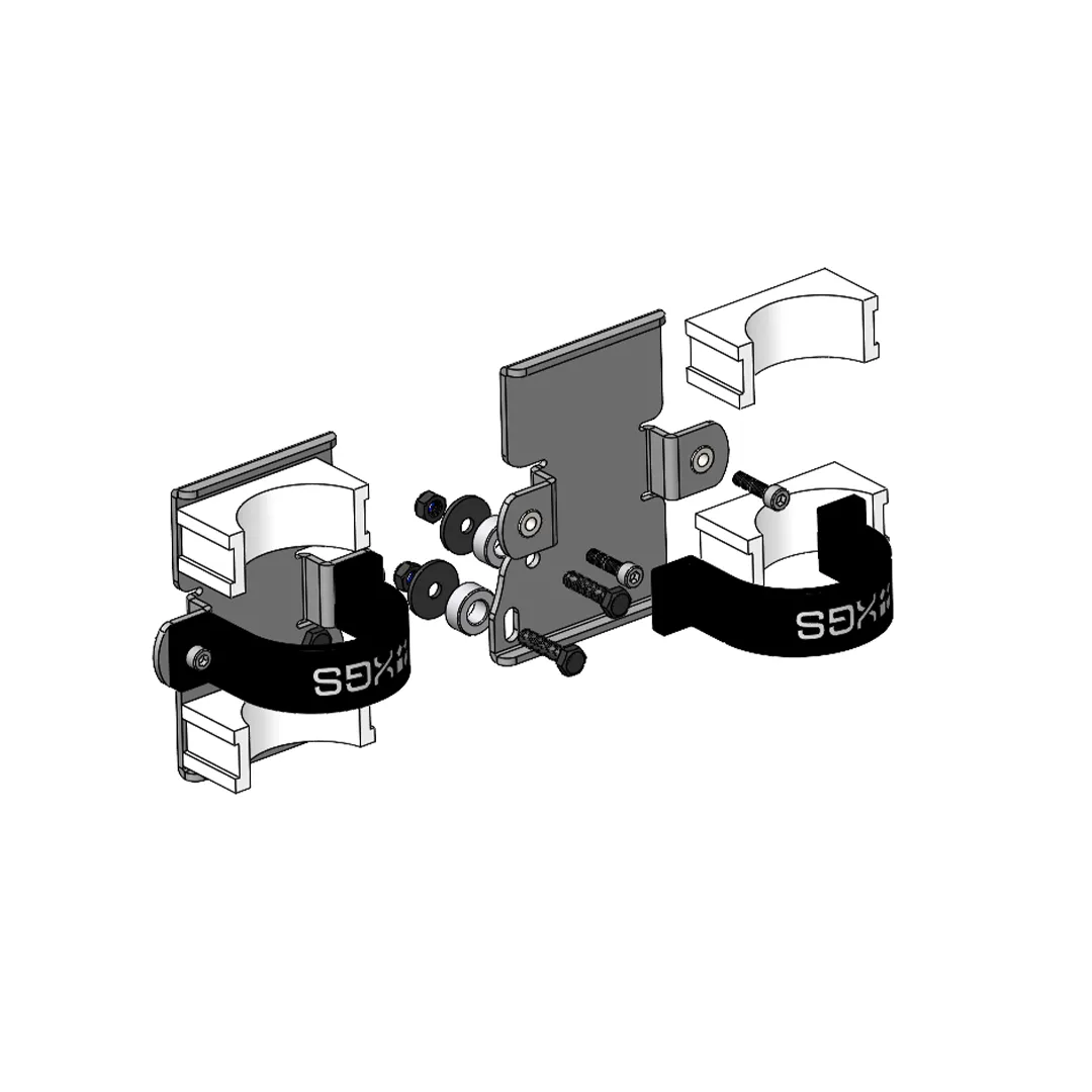 XGS REMOTE SHOCK RESERVOIR MOUNT KIT - REAR PAIR