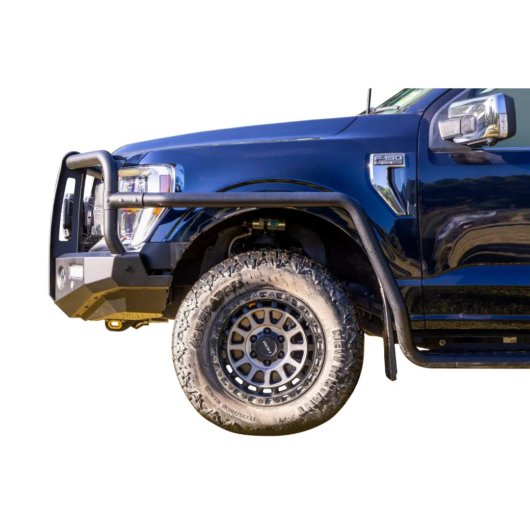TJM SIDE BAR MODULAR STEEL TEX BLACK 63MM
