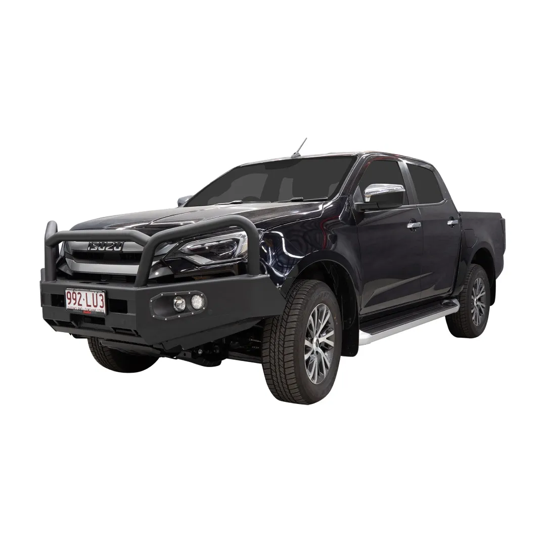 BOCAR STOCKADE BULL BAR BLACK STEEL
