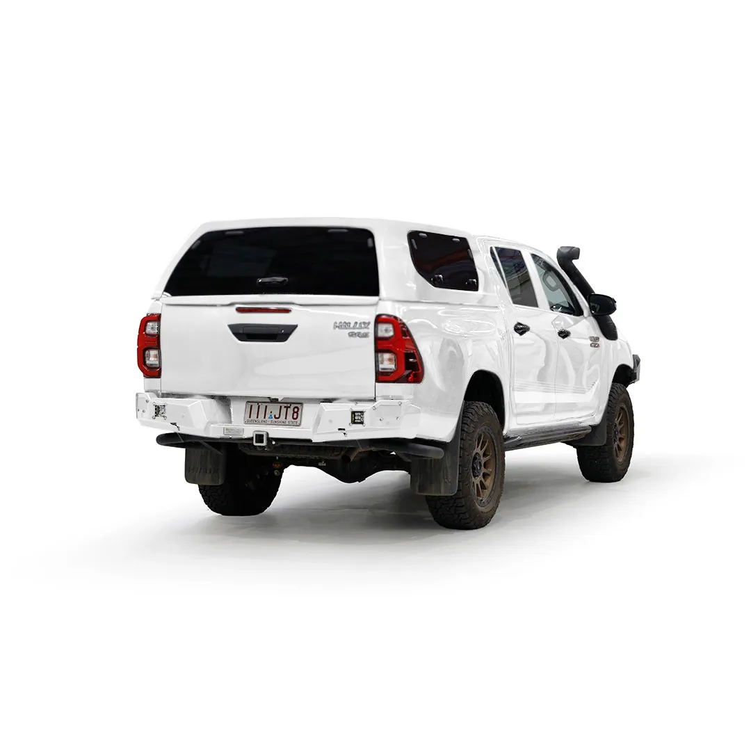 FLEXI ESSENTIAL CANOPY DUAL CAB A DECK FROSTED WHITE 089