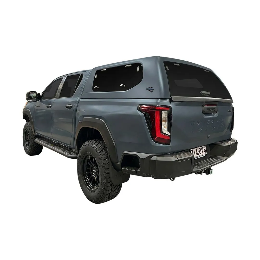FLEXI ESSENTIAL CANOPY DC HILUX 9TH GEN ASH SLATE 1M2