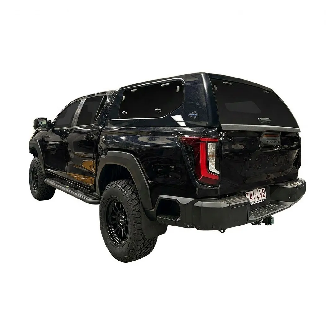 FLEXI ESSENTIAL CANOPY DC HILUX 9TH GEN ECLIPSE BLACK 218