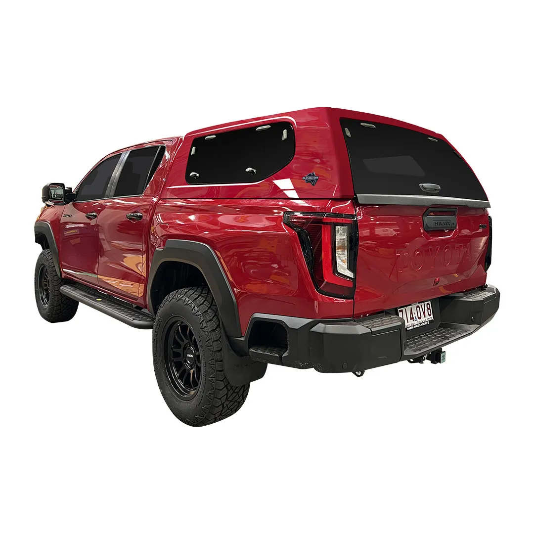 FLEXI ESSENTIAL CANOPY DC HILUX 9TH GEN FEVERISH RED 3U5
