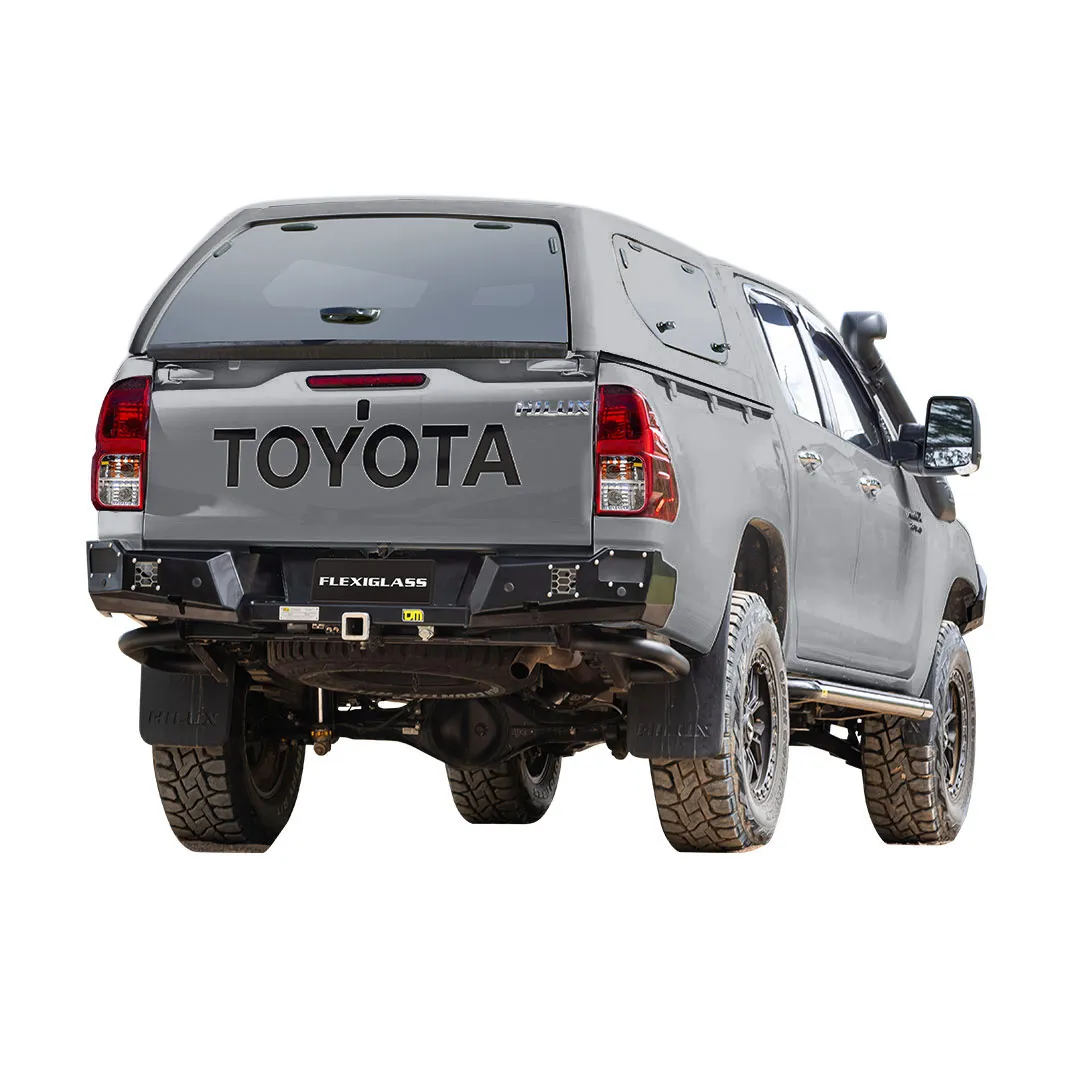 FLEXI ESSENTIAL CANOPY DUAL CAB HILUX J DECK STUN SILVER 1L0