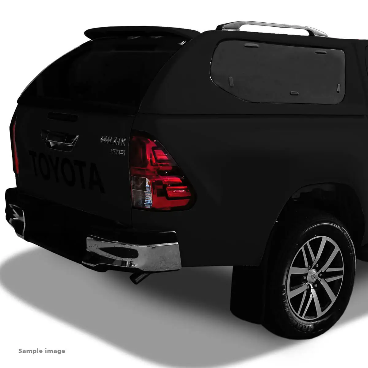 FLEXISPORT PREMIUM CANOPY HILUX 16 DC ECL BLACK 218 SR5 ONLY