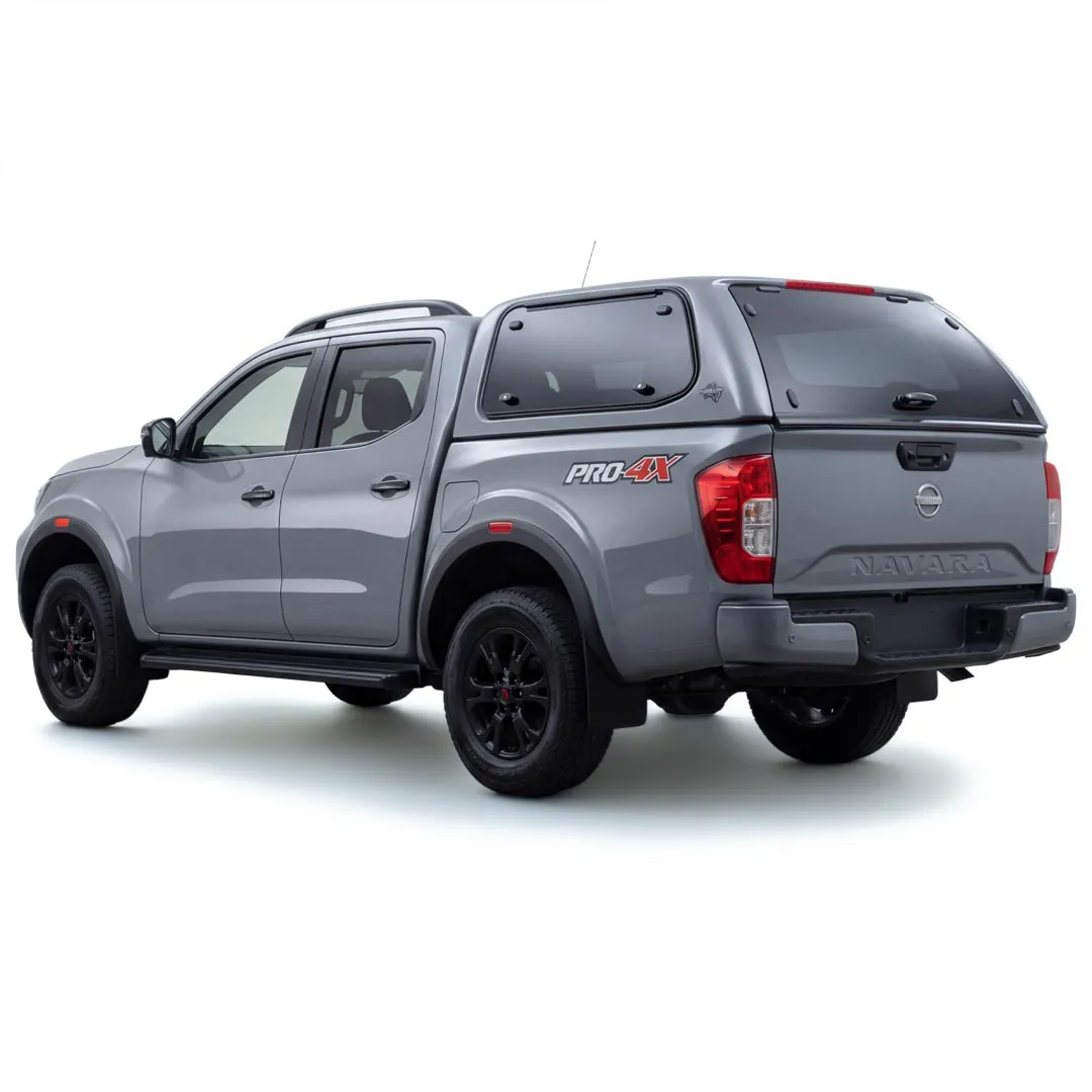FLEXIGLASS FLEXIEDGE CANOPY NISSAN NAVARA D23 STEALTH GREY