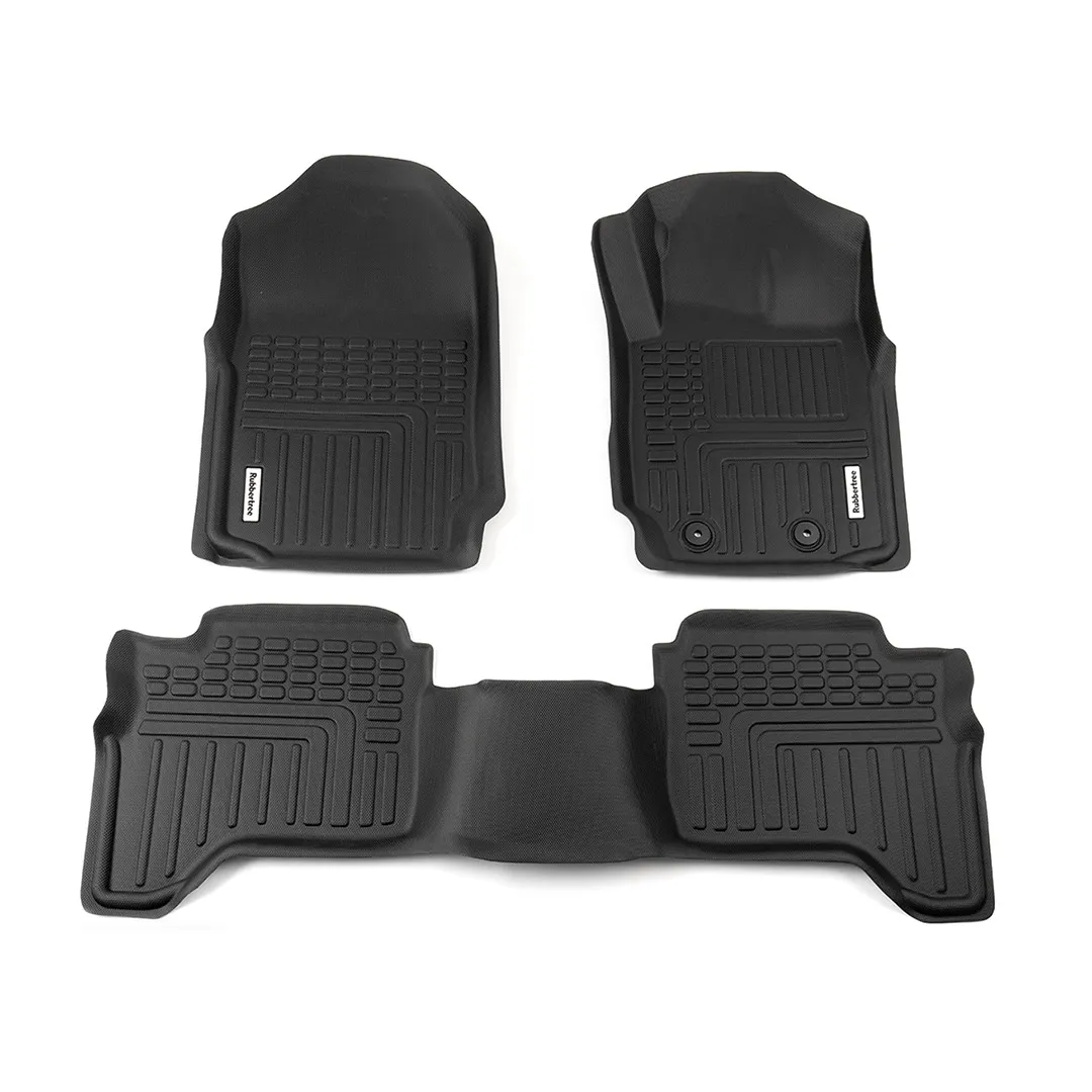 DEEP DISH CAR MATS FOR MAZDA BT-50 DUAL CAB 2011-2020 .