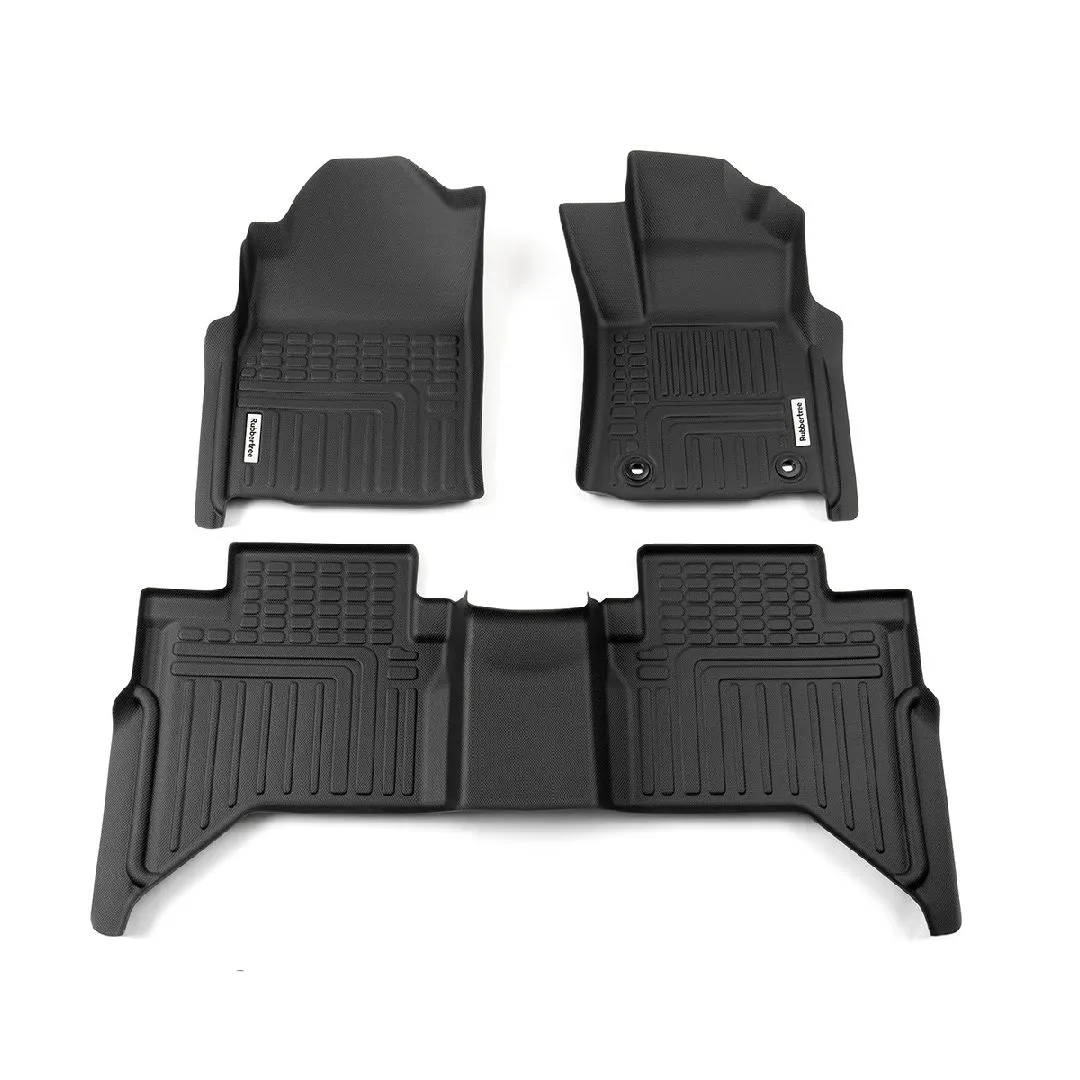 DEEP DISH FLOOR LINER SUIT HILUX DC (8TH GEN AUTO) 2015-20