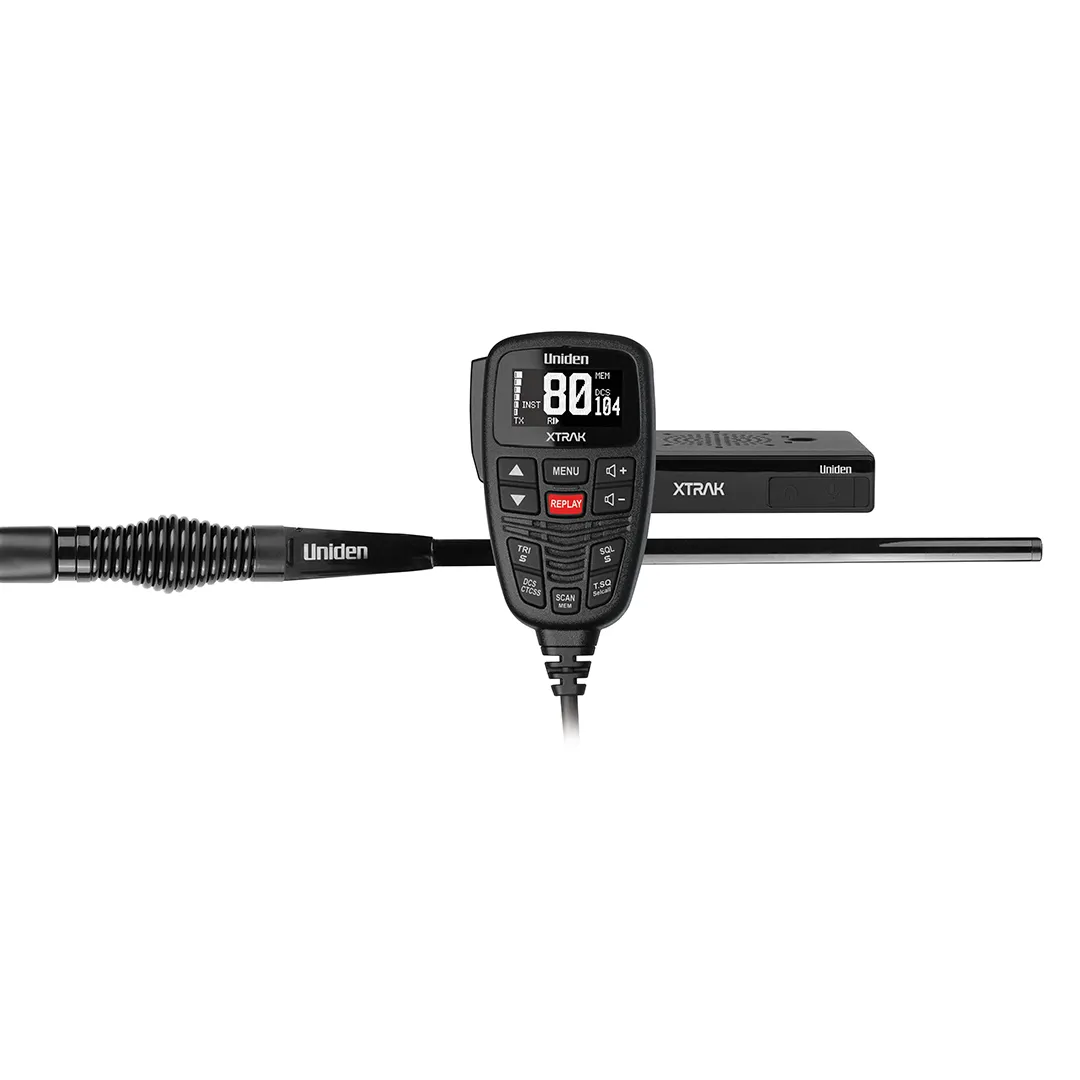 XTRAK80 SMART UHF CB MOBILE + HEAVY DUTY ANTENNA ATX890S