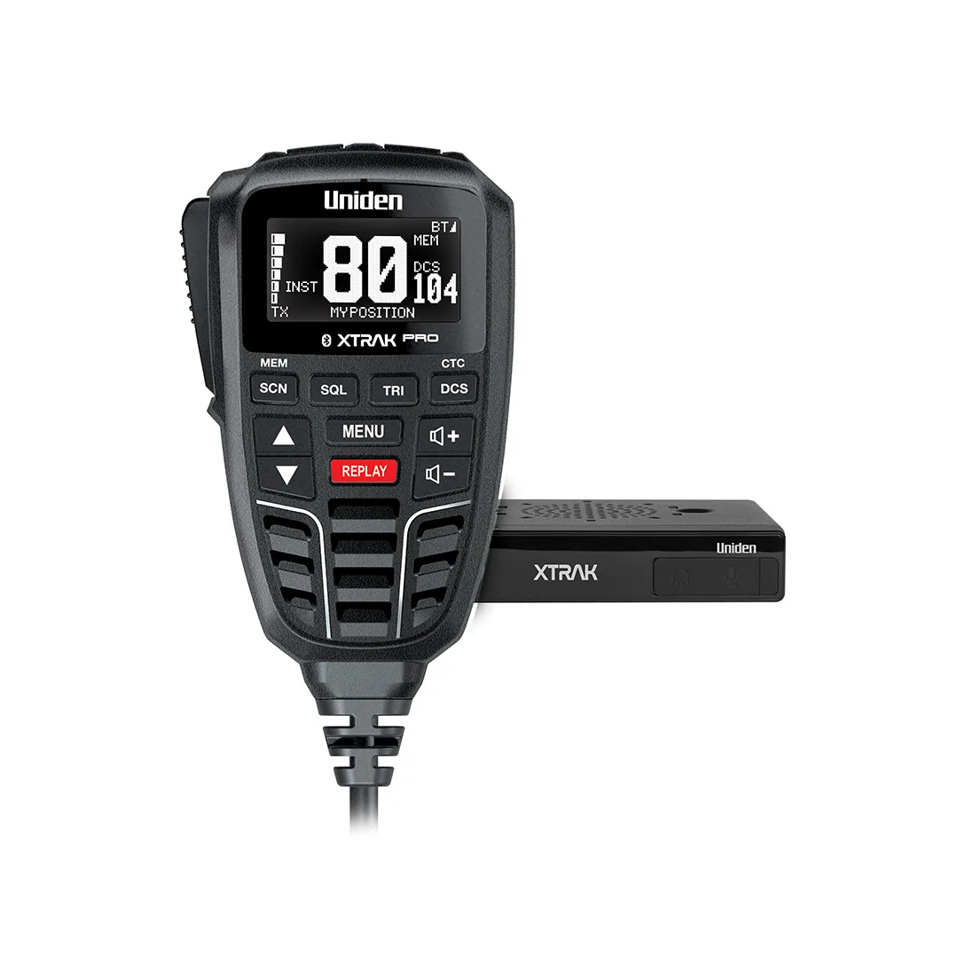 XTRAK80 PRO SMART UHF CB MOBILE WITH BT APP